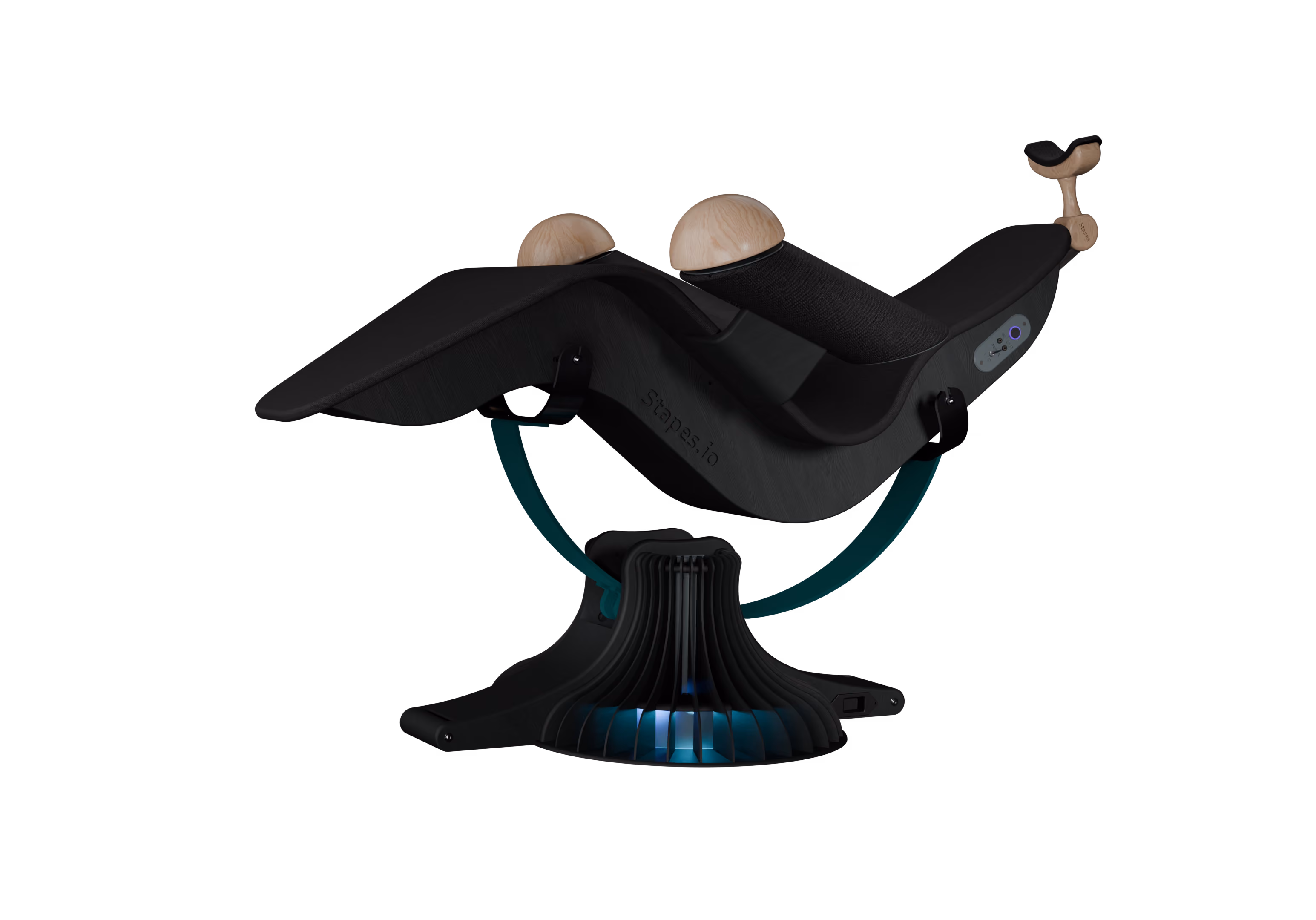 Fauteuil vibroacoustique Stapes FlowSt8, vue de profil